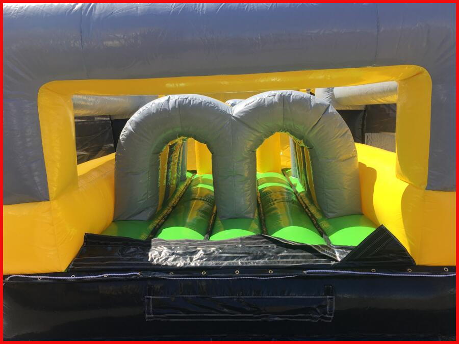 70′ Long Toxic Inflatables Obstacle Course | NyInflatables